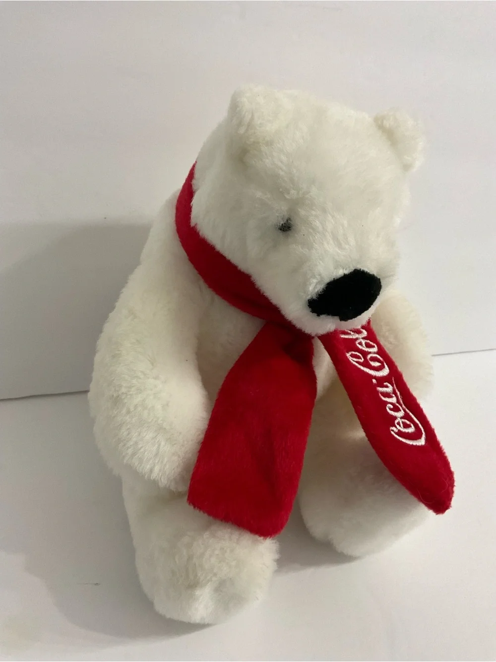 Coca Cola Plush Polar Bear Stuffed Animal